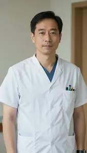 Male Obstetrician Portrait Stock Photo
