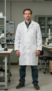 Male Petrologist Stock Photo