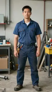 Male Plumbers Pipefitters And Steamfitters Stock Photo