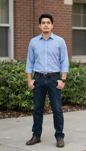 Male University Institutional Researcher Stock Photo