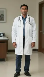 Male Veterinary Cardiologist Stock Photo
