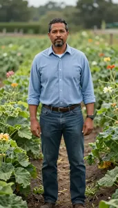 Male Agronomist Professional Stock Photo