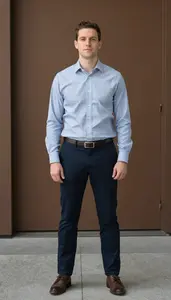 Male Corporate Securities Research Analyst Stock Photo