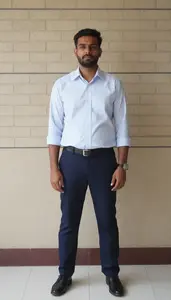 Male Dental Secretary Portrait Stock Photo