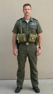 Male Forester Aide Portrait Stock Photo