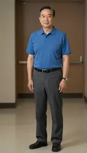 Male Podiatric Medicine Professor Stock Photo