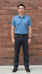 Male Recreation Assistant Professional Stock Image