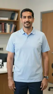 Male Speech And Hearing Therapy Director Stock Photo