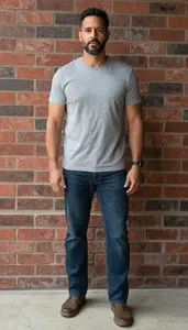 Male Timber Faller Portrait Stock Photo