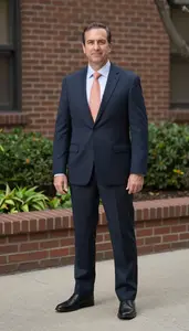 Male Torts Law Professor Stock Photo