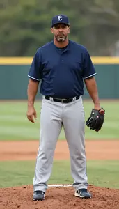 Male Baseball Coach Professional Stock Photo