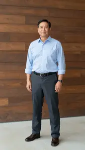 Male Branch Lending Officer Portrait Stock Photo