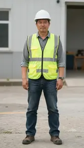 Male Civil Engineering Technologist Stock Photo