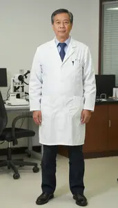 Male Clinical Audiologist Professional Stock Photo