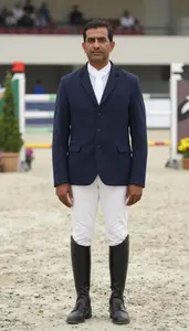 Male Equestrian Events Judge Stock Photo