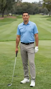 Male Golf Course Architect Portrait Stock Photo