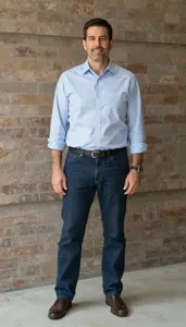 Male Health Actuary Portrait Stock Photo