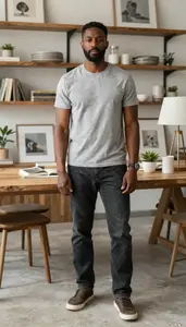 Male Interior Decorator Professional Stock Image