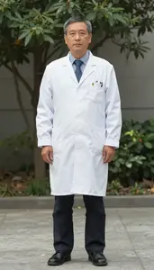 Male Medical Epidemiologist Stock Photo