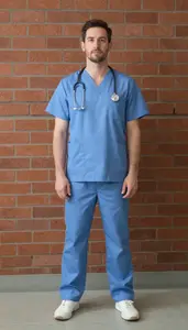 Male Medical Stenographer Stock Photo