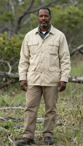 Male Migratory Game Bird Biologist Stock Photo