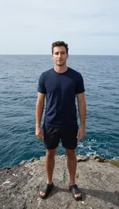 Male Oceanographer Professional Stock Image