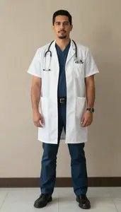 Male Podiatric Physician Professional Stock Photo