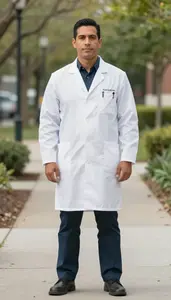 Male Public Health Dietitian Professional Stock Image