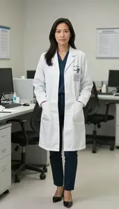 Female Forensic Psychiatrist Professional Stock Photo