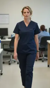 Female Hospital Secretary Professional Stock Photo