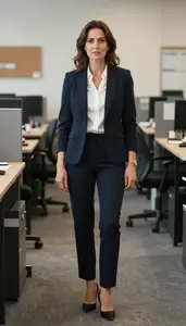 Female Log Sorter Stock Photo