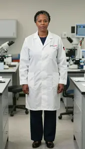 Female Marine Biologist Professional Stock Image