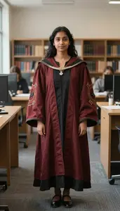 Female Medieval English Literature Professor Stock Photo