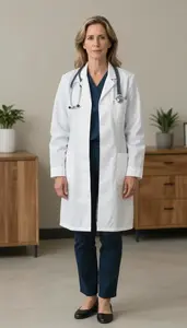 Female Paediatrician Professional Stock Image