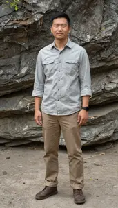 Male Anthropologist Professional Stock Photo