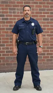 Male Emt B Professional Stock Image