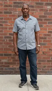 Male Free Lance Artist Stock Photo