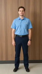 Male Guest Service Agent Professional Stock Image