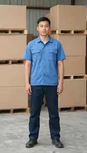 Male Material Handler Portrait Stock Photo