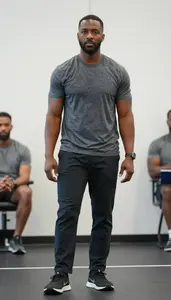 Male Sports Psychologist Portrait Stock Photo
