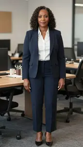 Female Author Stock Photo