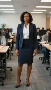 Female Business Administration Professor Professional Stock Photo