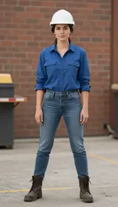 Female Civil Engineers Stock Photo