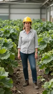 Female Environmental Remediation Engineer Portrait Stock Photo