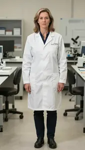 Female Feed Research Technician Portrait Stock Photo