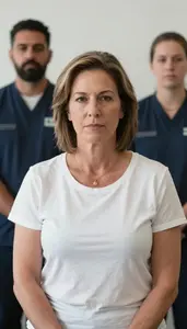 Female Funeral Service Workers Portrait Stock Photo