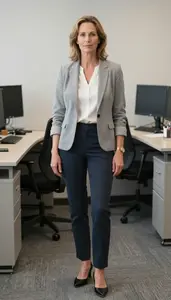 Female Health Information Coder Professional Stock Photo