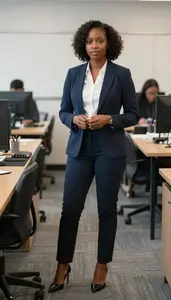 Female Historical Interpreter Professional Stock Image