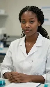 Female Hydrologists Portrait Stock Photo