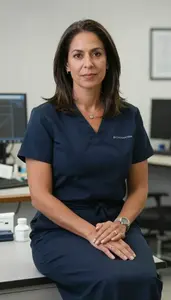 Female Medical Anthropologist Professional Stock Image